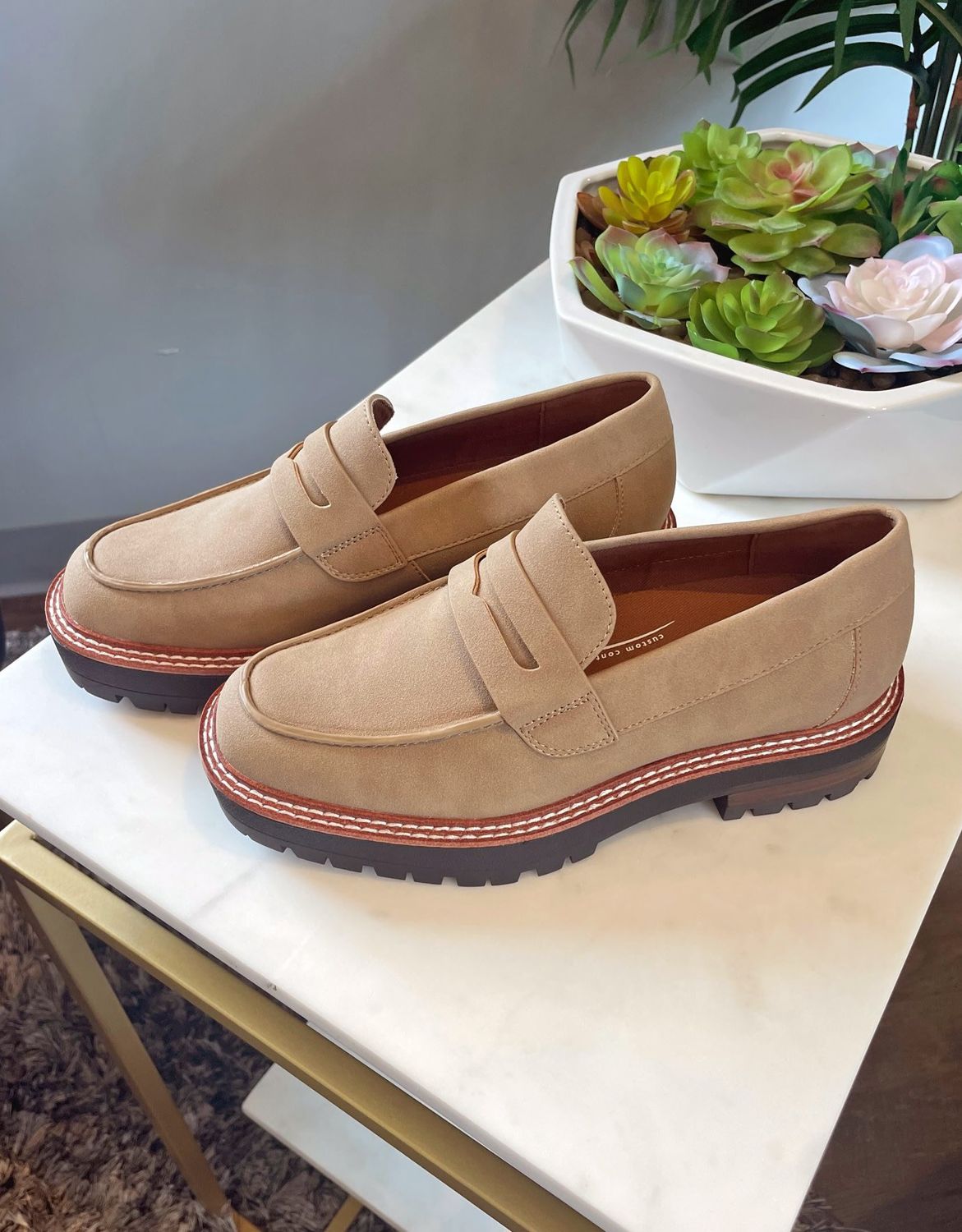 Taupe Sherry Loafer