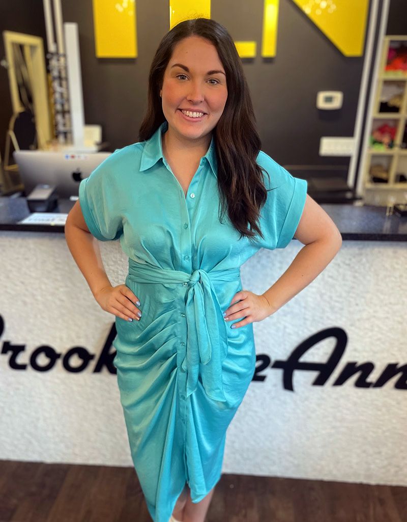 Turquoise Tori Dress