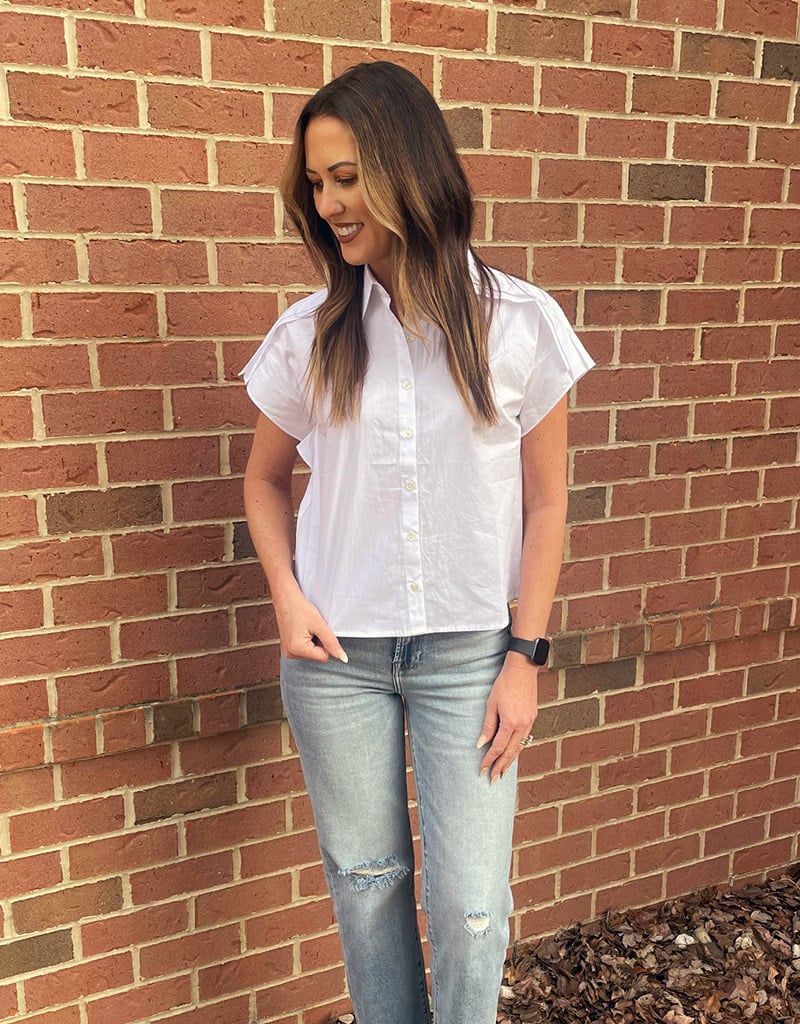 White Button Down Shirt