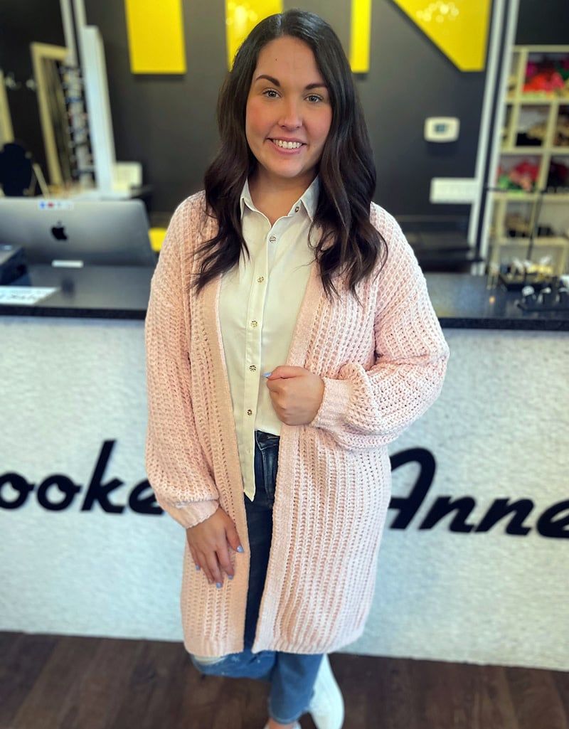 Light Pink Emmie Cardigan