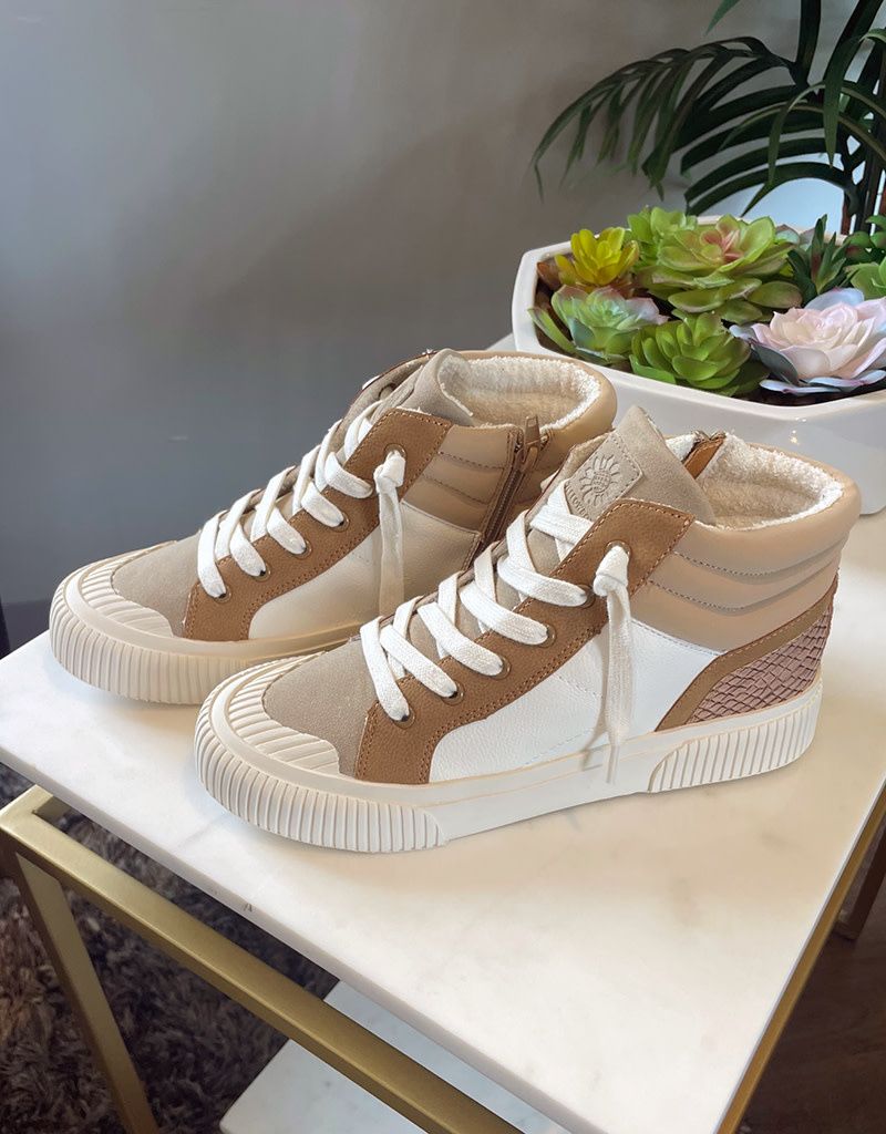 Sand Gaston High Top Sneaker