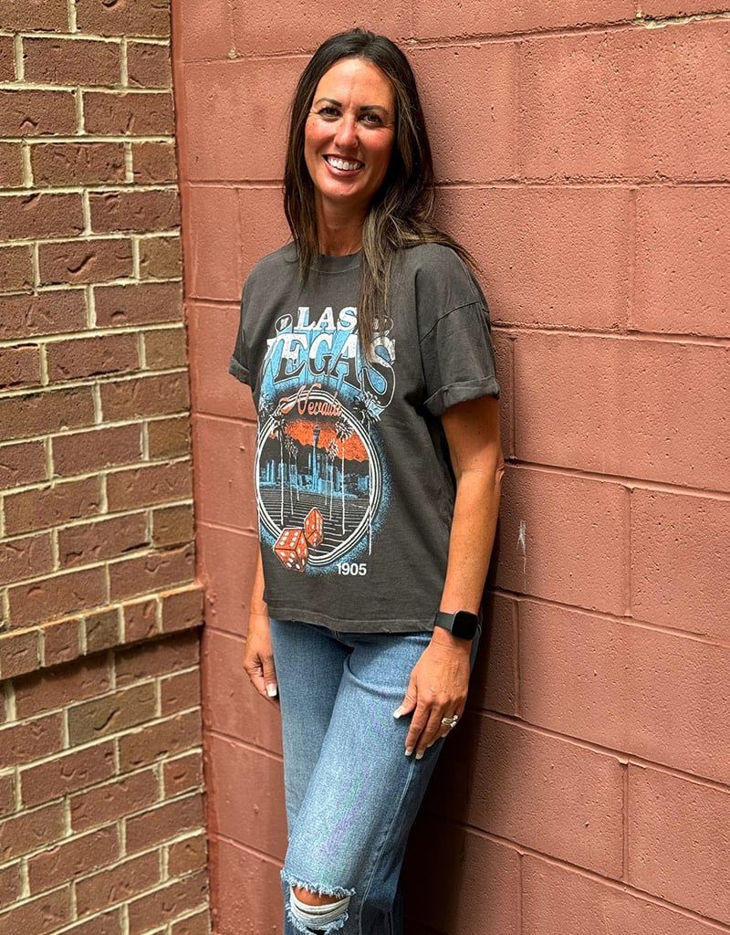 Vintage Black Las Vegas Tee