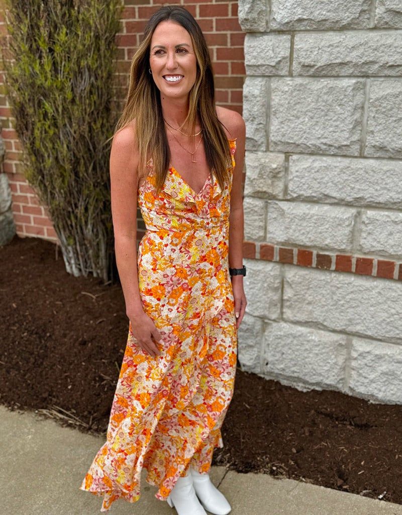 Pink Print Millie Maxi