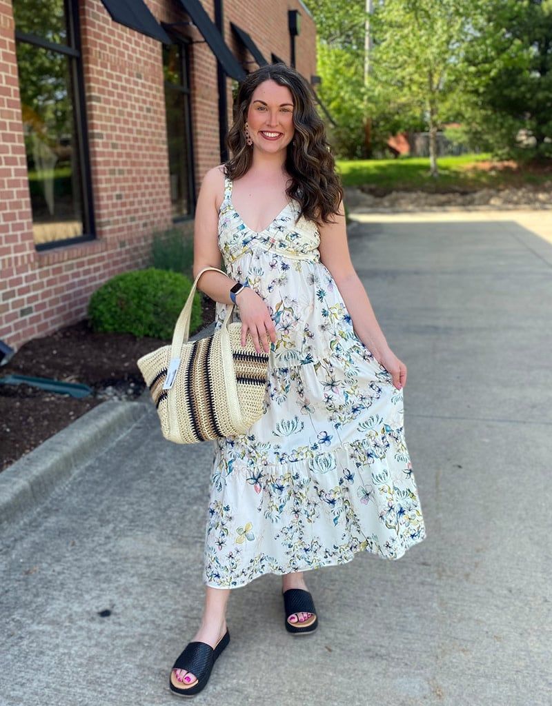 Cream Floral Eliora Dress