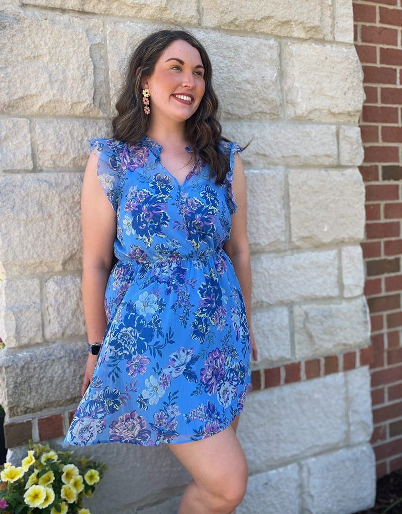 Azure Blue Alle Dress
