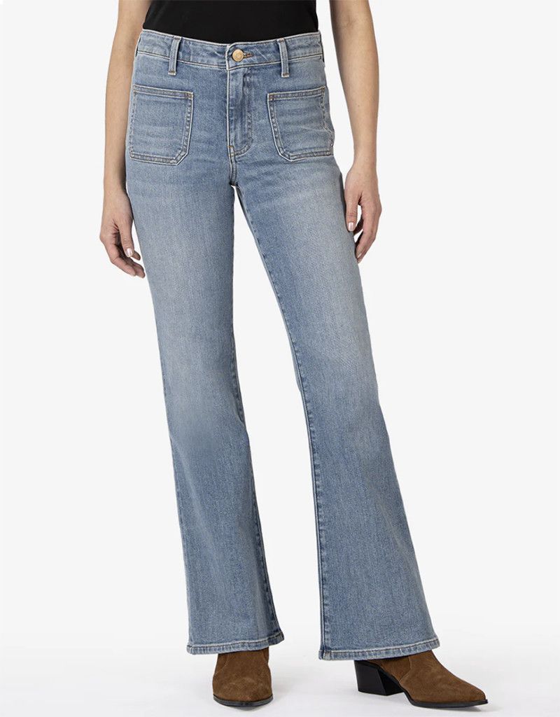 Ana Deduct Flare with Patch Pockets