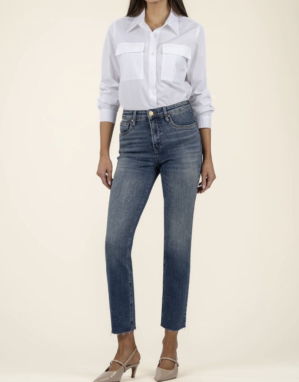 Braveness Rachel High Rise Mom Jean