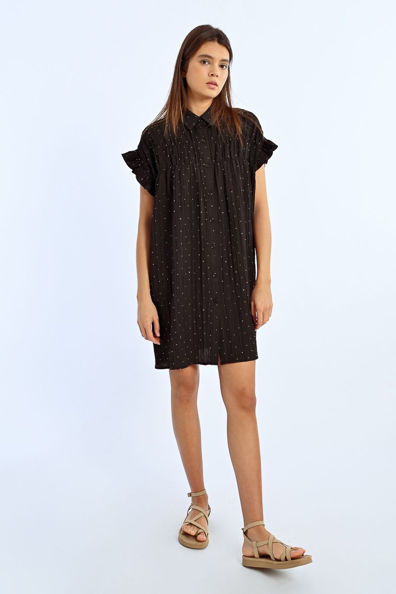 Black Studded Dress