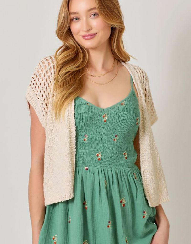 Oatmeal Knit Cardigan