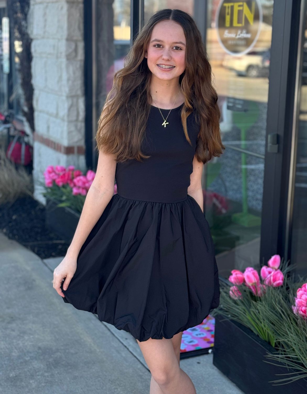 Black Palermo Dress