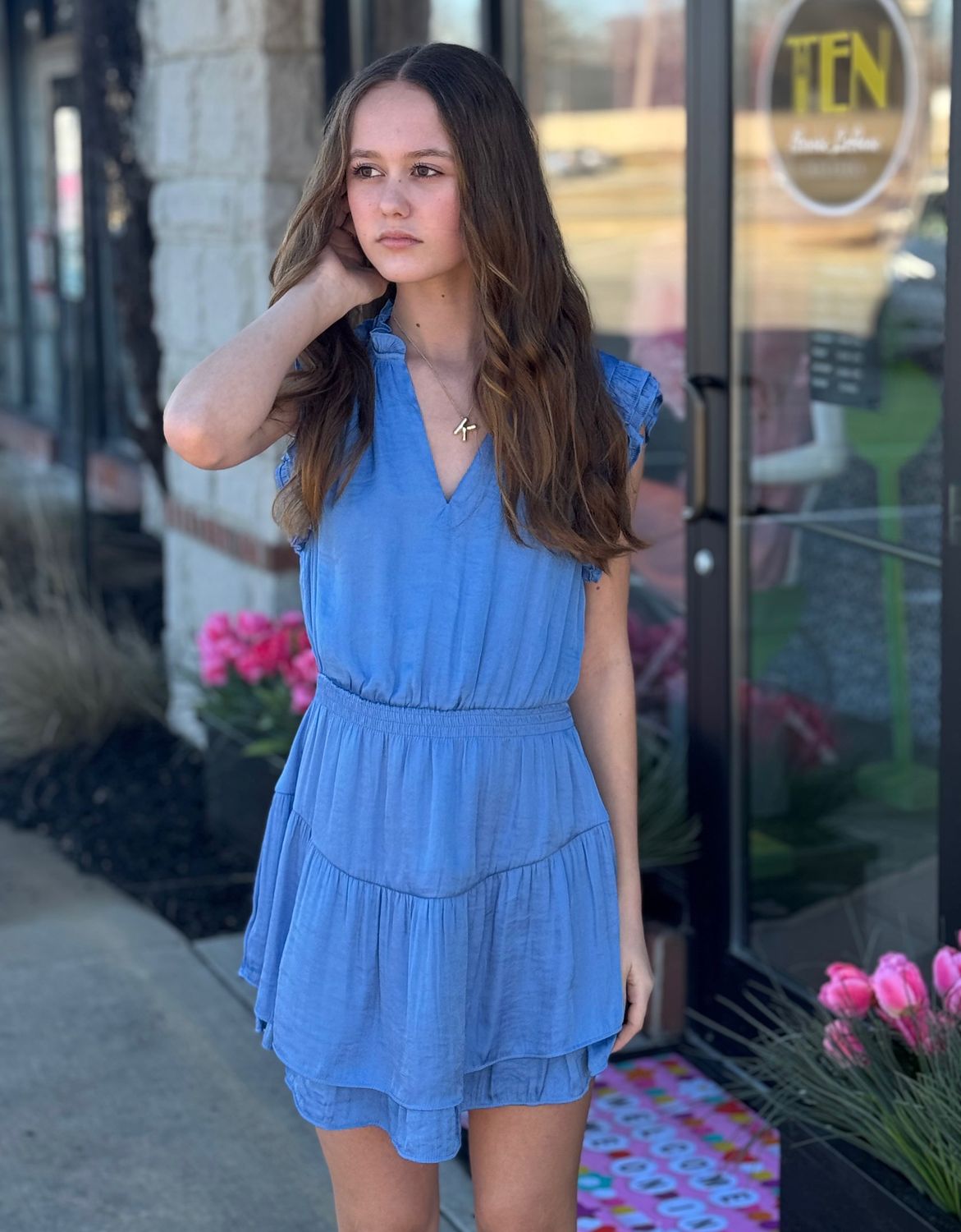 Indigo Blue Prairie Dreams Dress