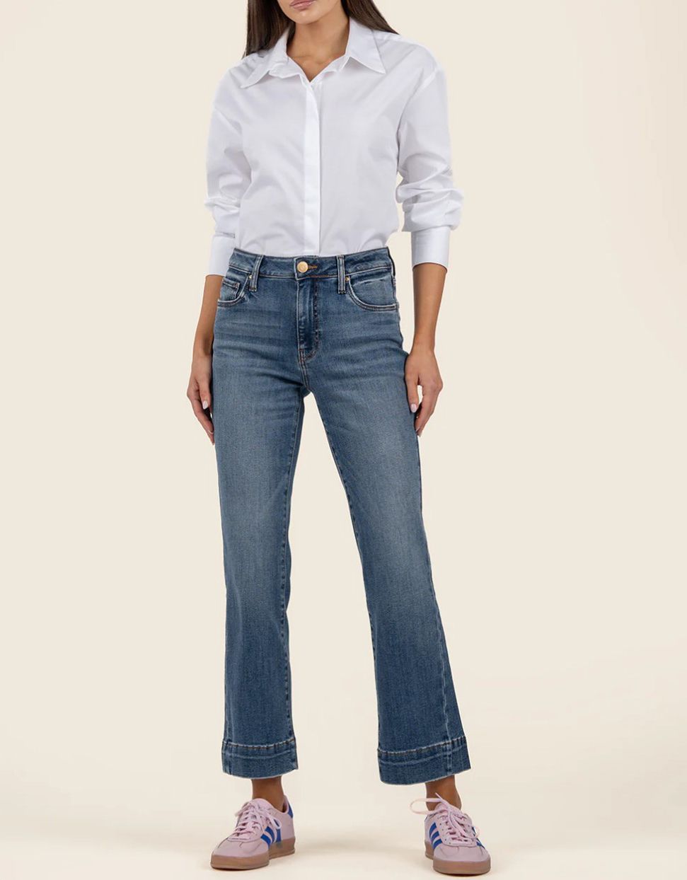 Defiant Kelsey High Rise Ankle Kick Flare