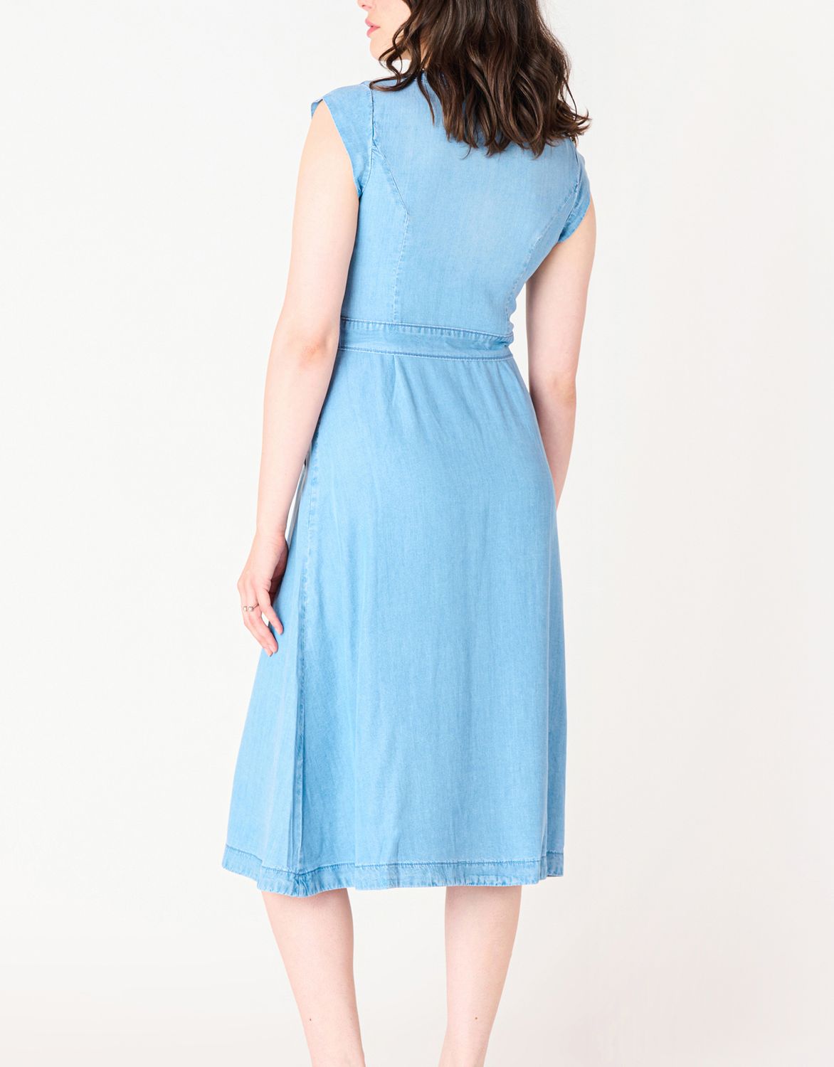 Light Blue Tencel Midi