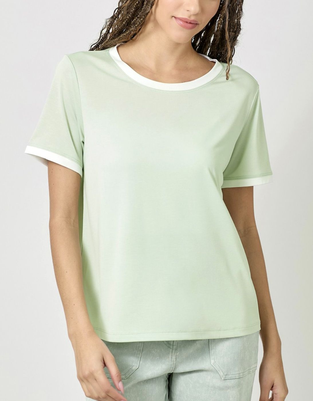 Sage Mint Modal Tshirt