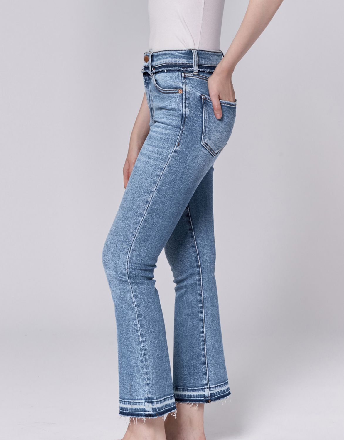 Savannah Jeanne Ankle Kick Flare