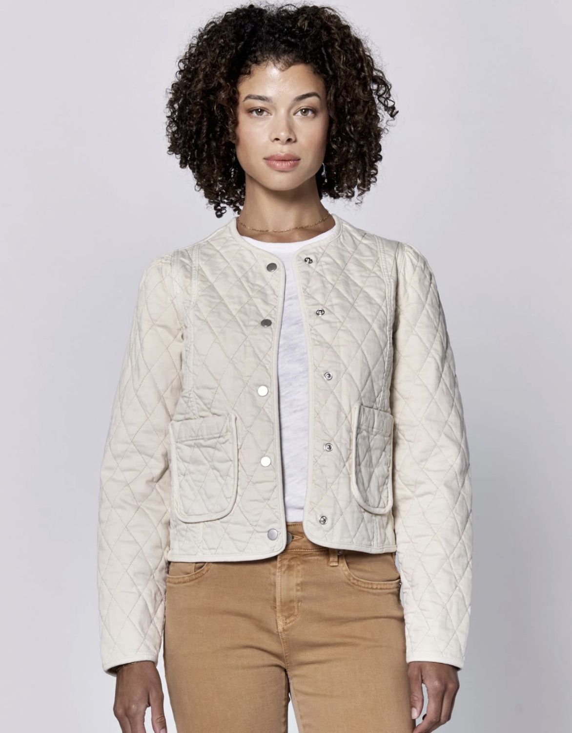 Eggshell Kit Quilted Jacket