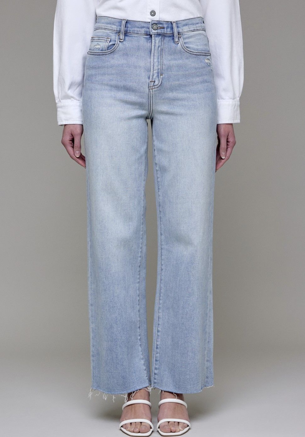 Light Blue Logan High Rise Dad Jean