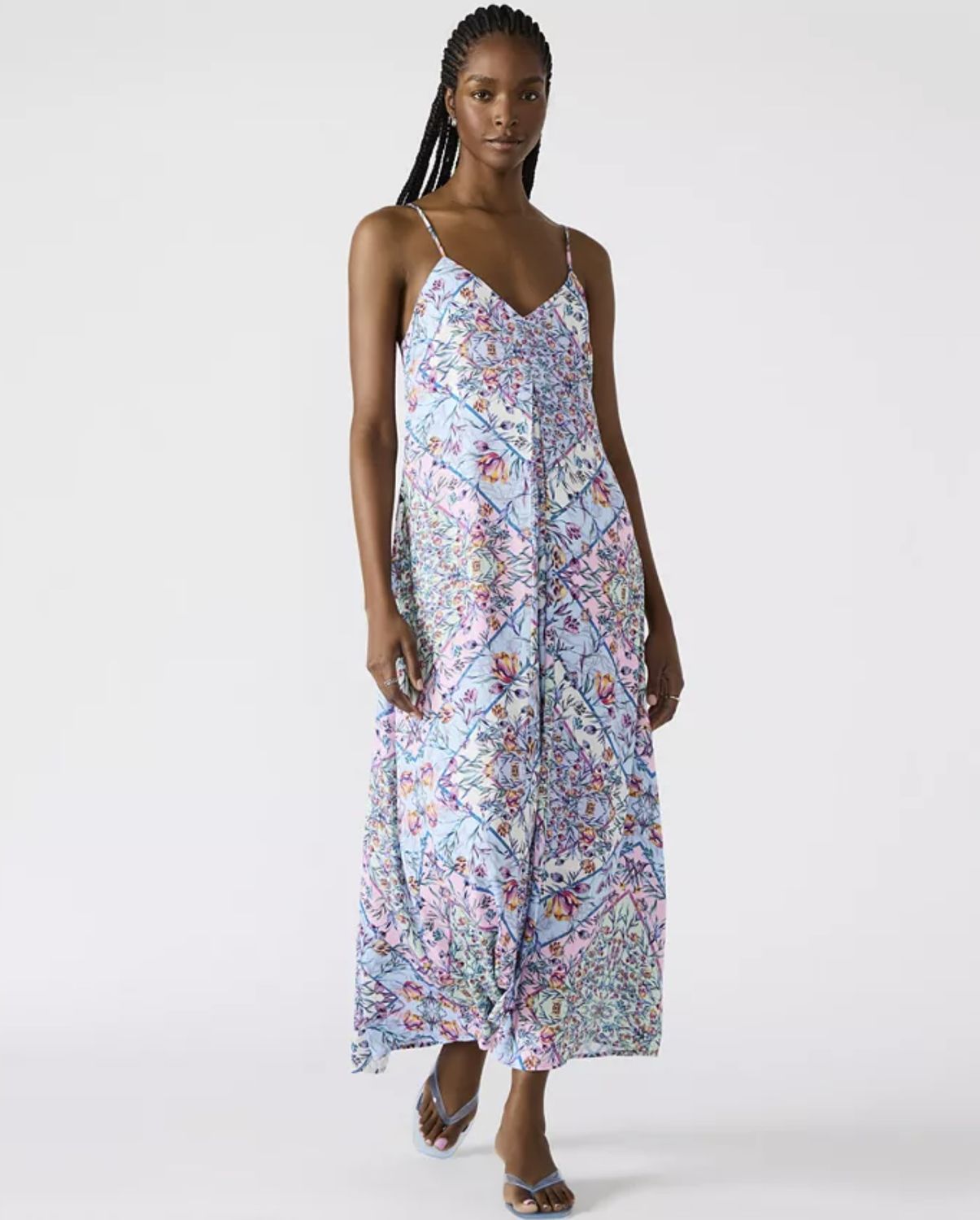 Petal Paisley Chase Dress