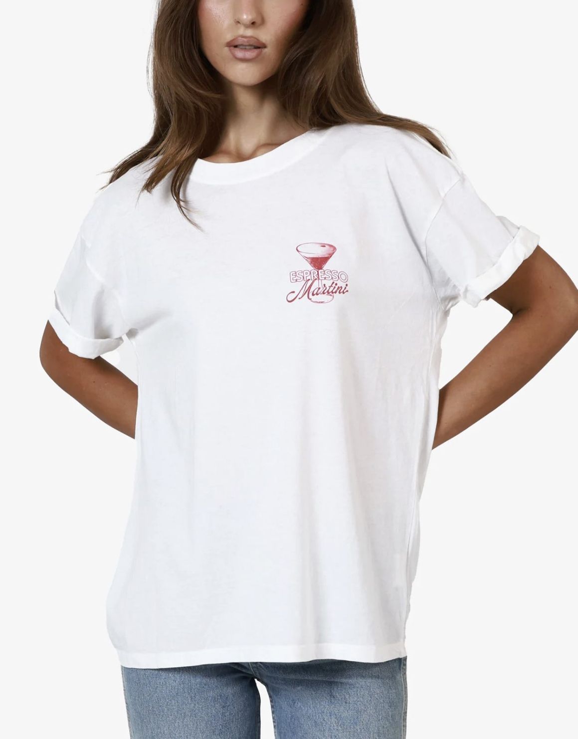 Vintage White Espresso Martini Tee