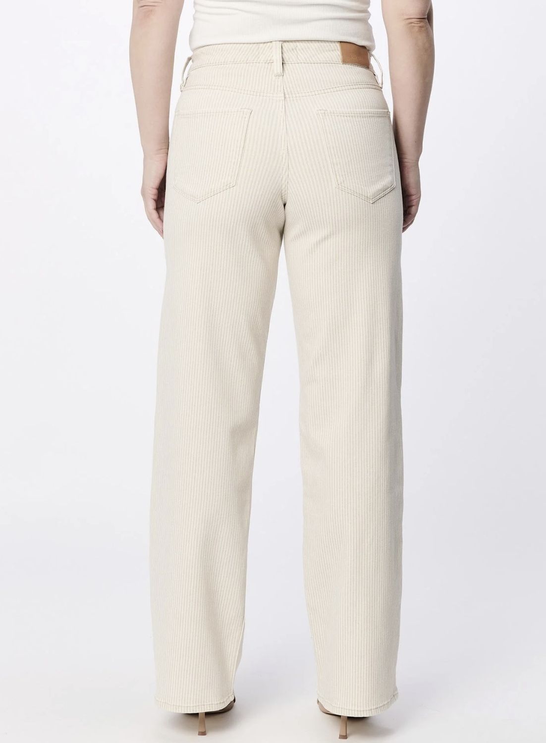 Sand Stripe Taylor Straight Jean