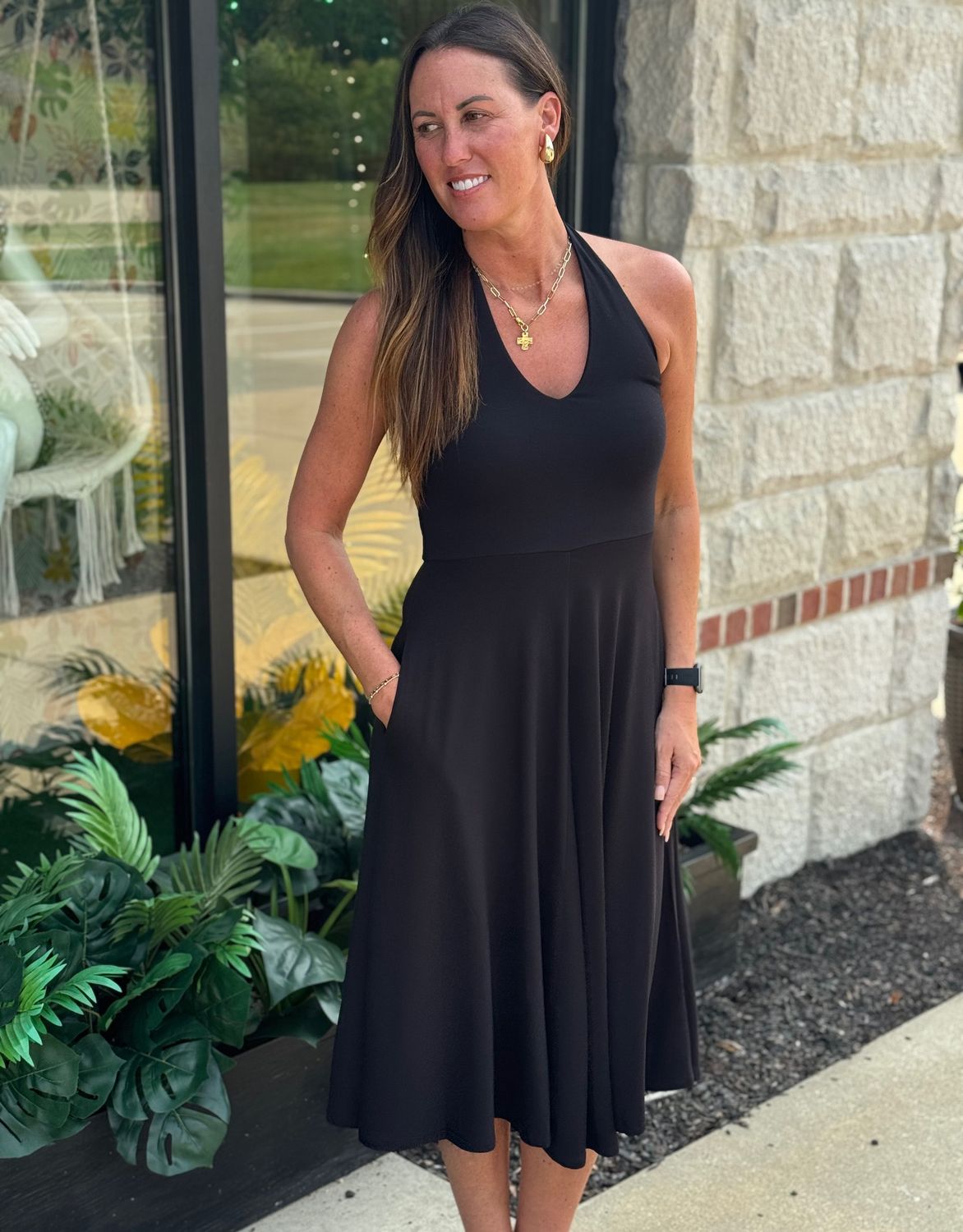 Black Hazel Dress