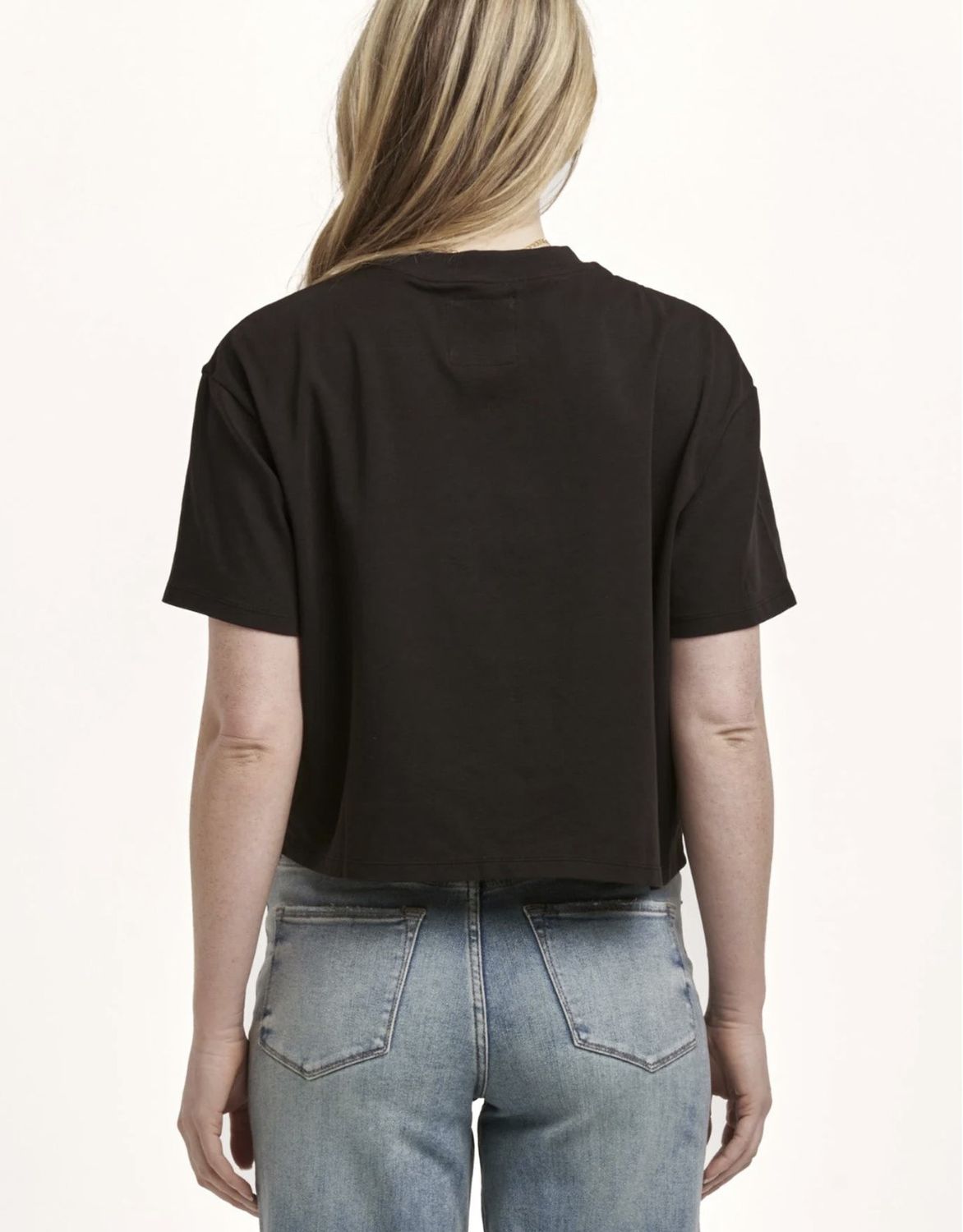 Black Maddox Boxy Tee