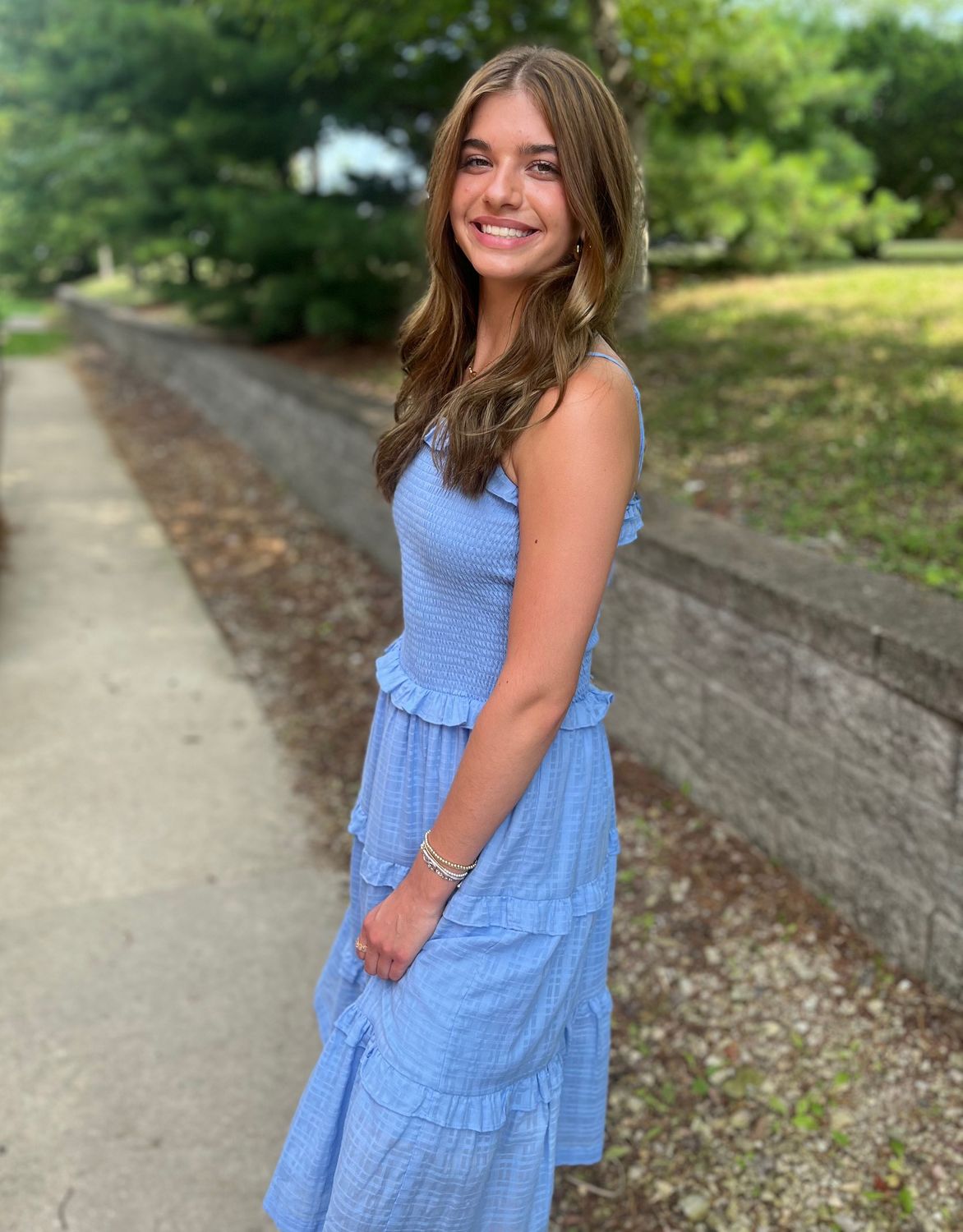 Aurora Blue Nash Dress