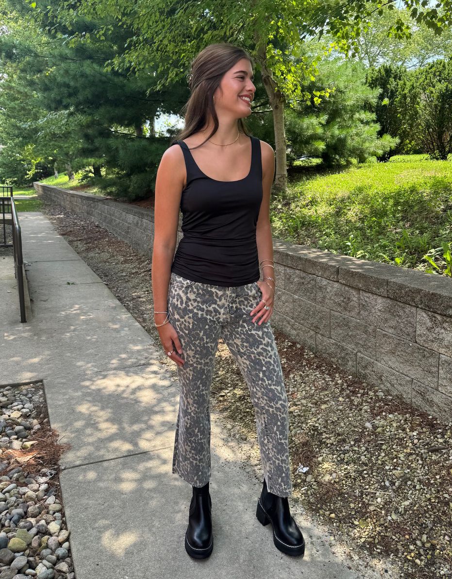 Leopard Kelsey High Rise Ankle 