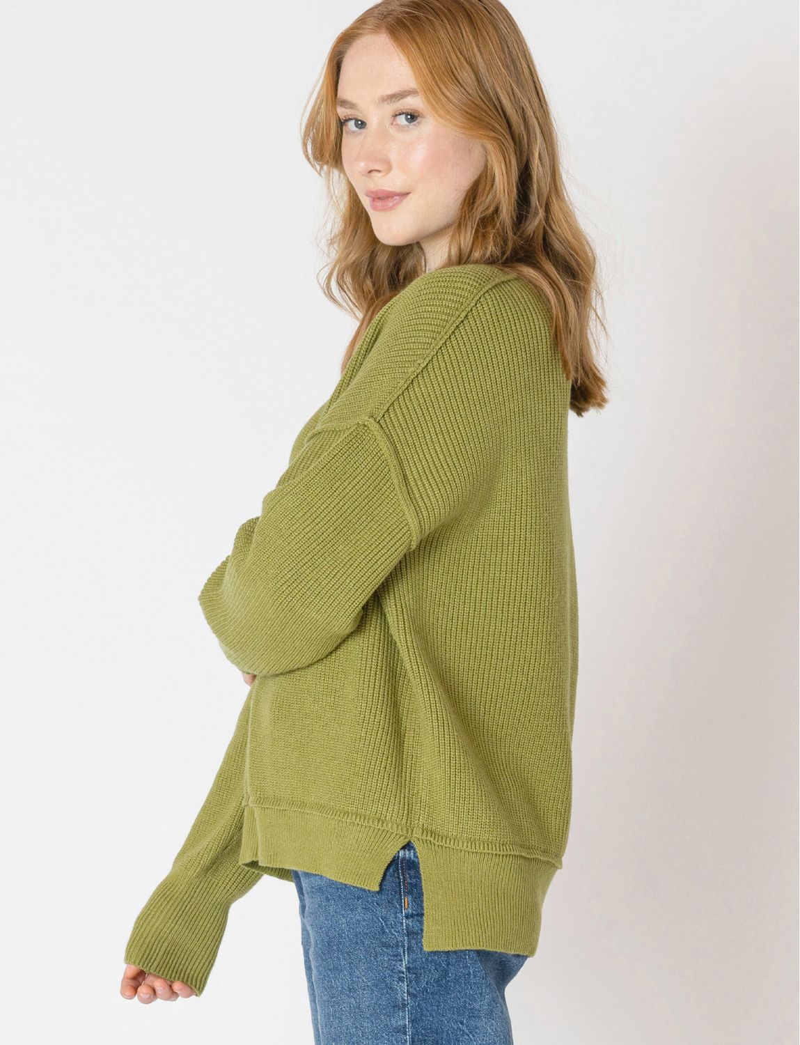 Oregano Mockneck Sweater