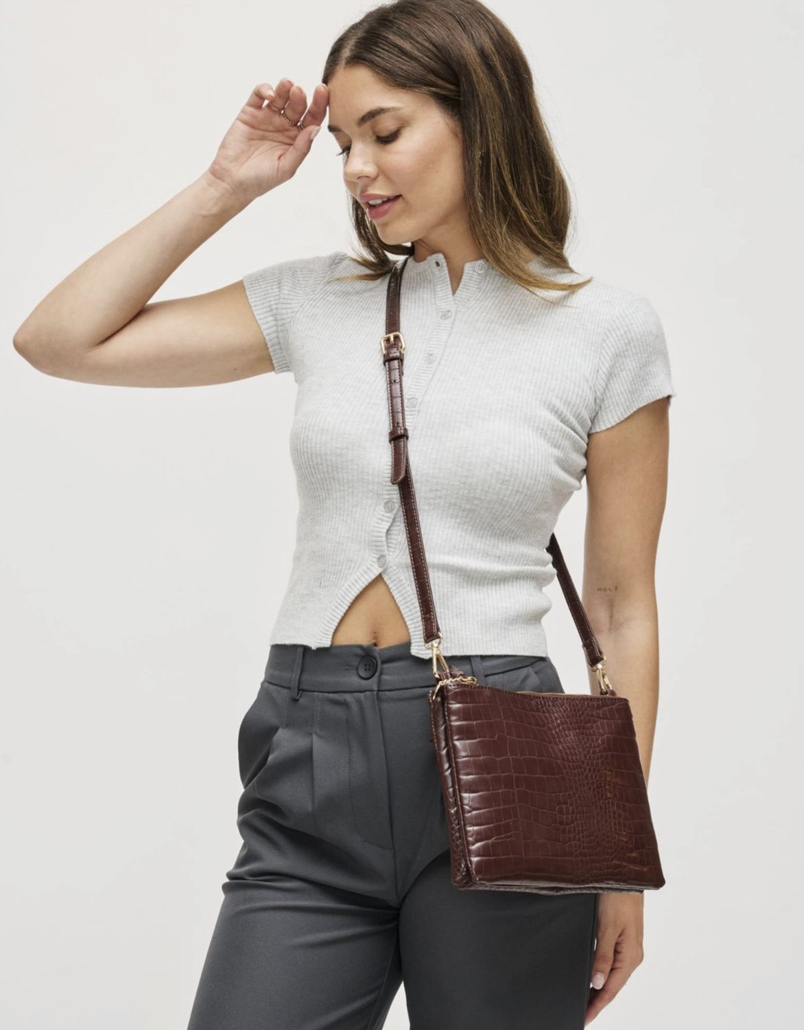 Chocolate Judy Crossbody