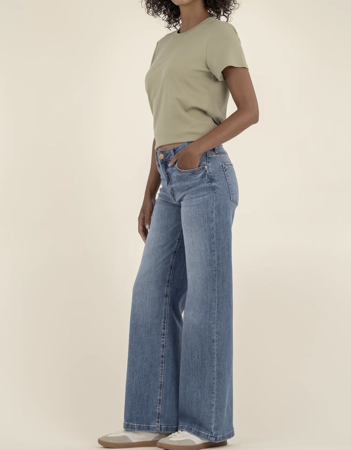 Ablaze Jean High Rise Wide Leg