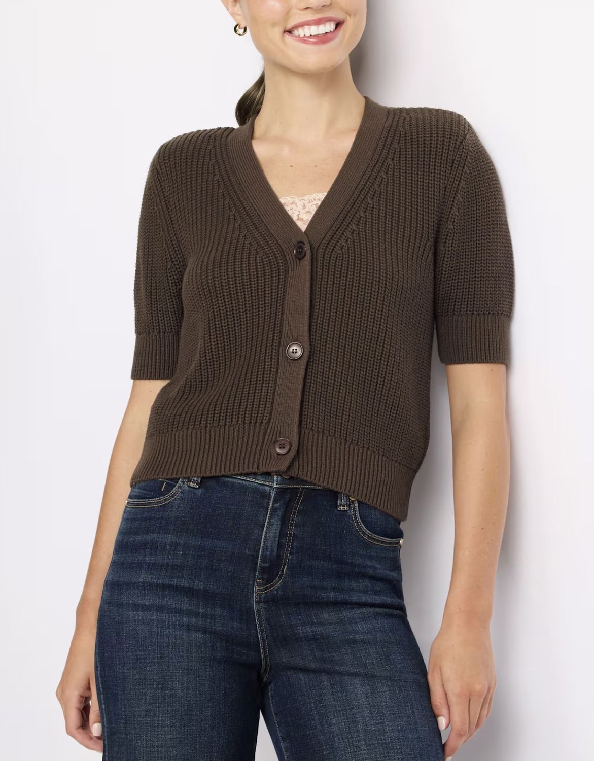 Janae Chocolate Cardigan 