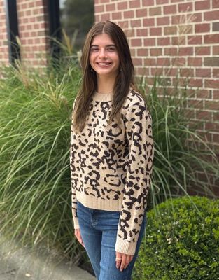 Animal Print Gisela Pullover