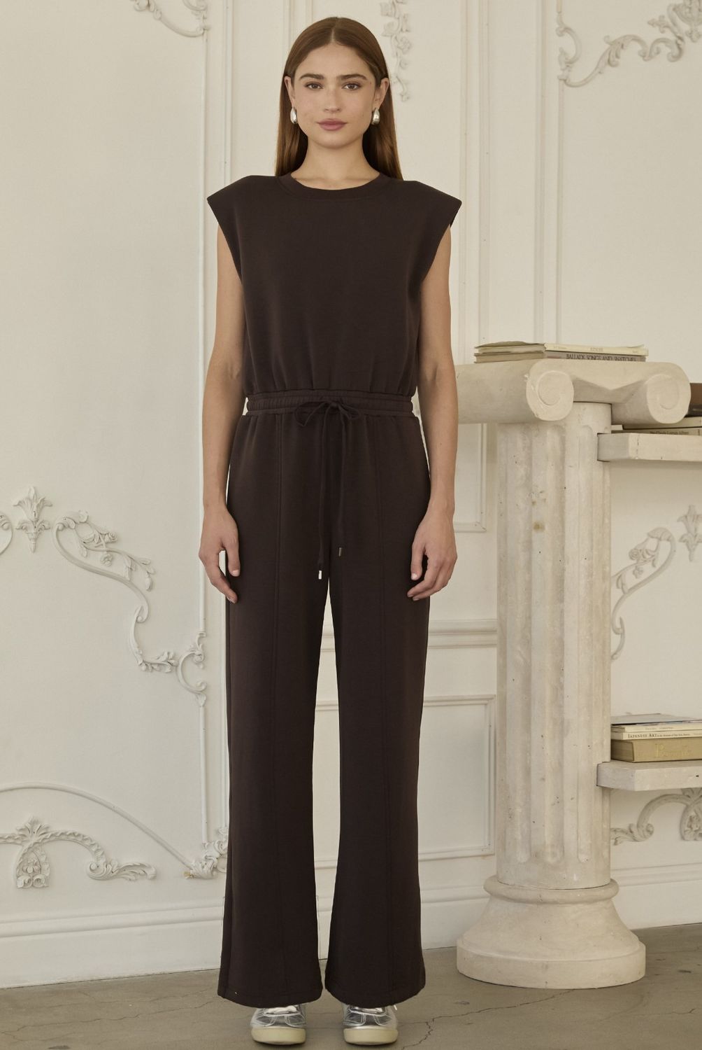 Espresso Brushed Modal Jumpsuit