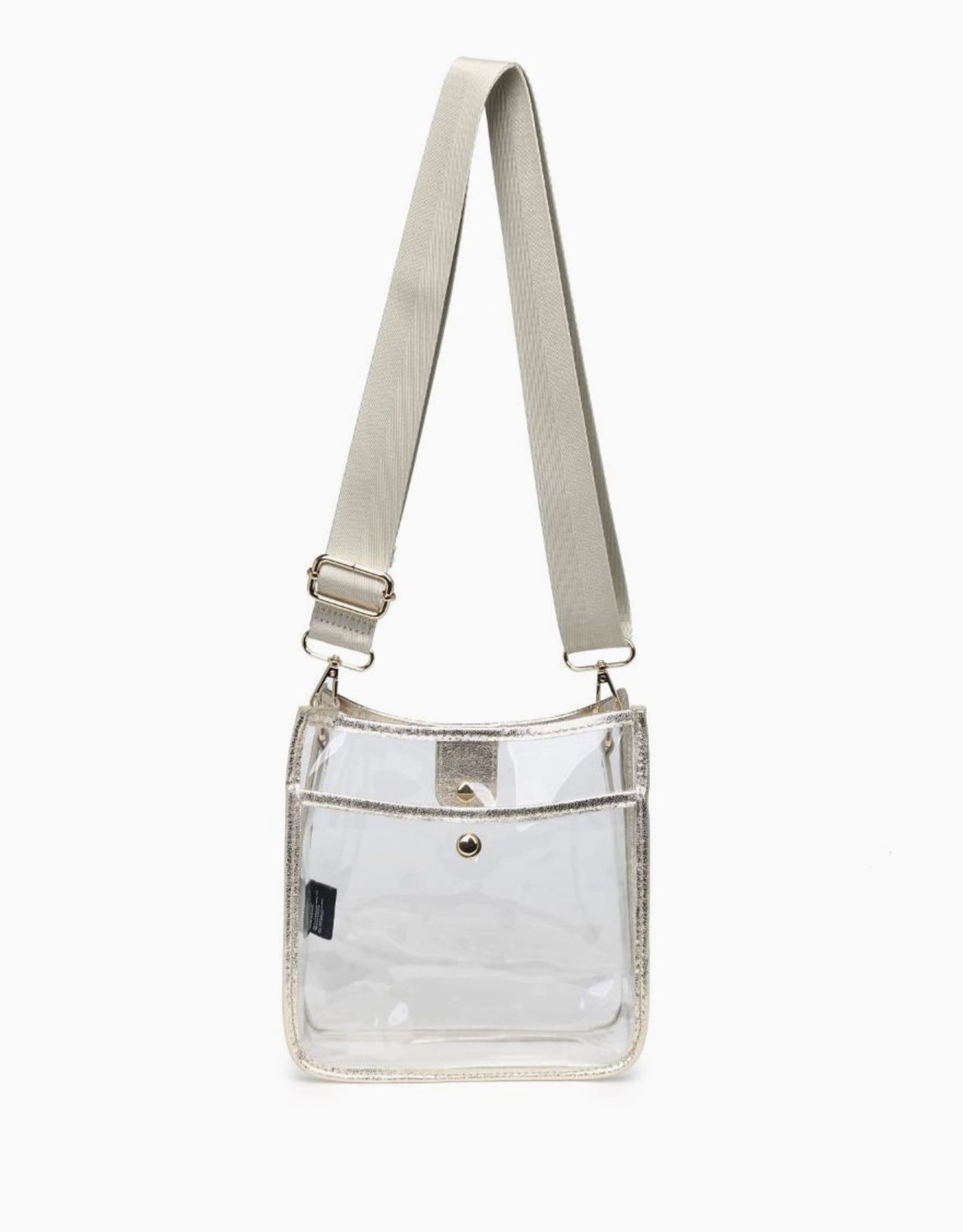 Gold Clear Beckham Crossbody
