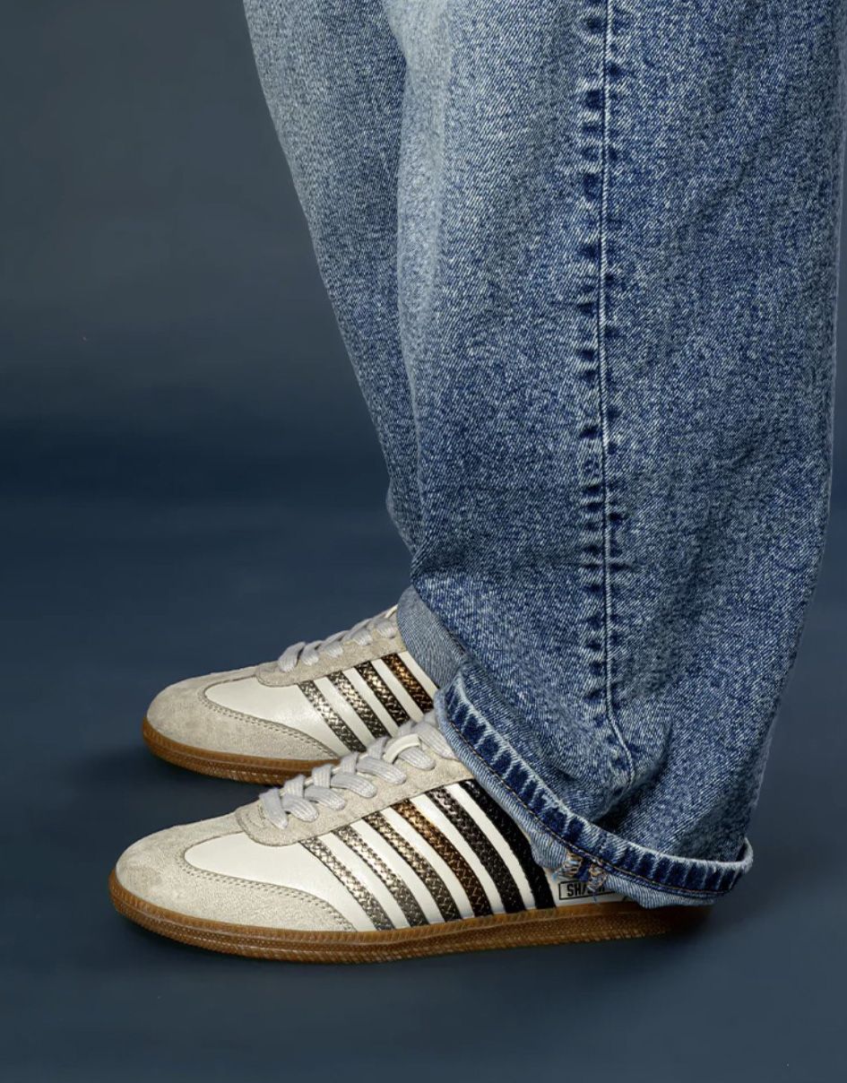 Metallic Suede Stevie Sneaker