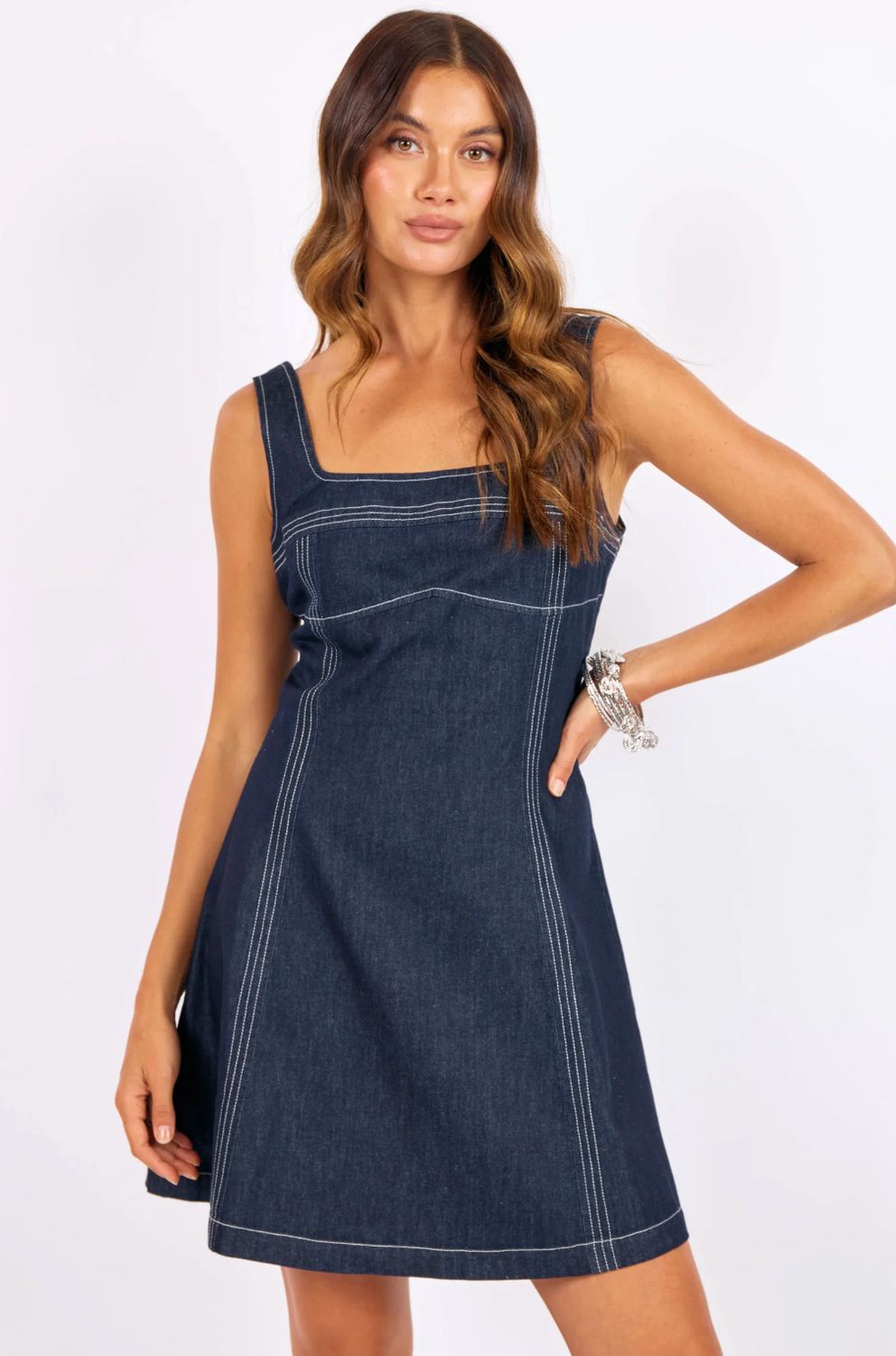 Indigo Bodega Denim Dress