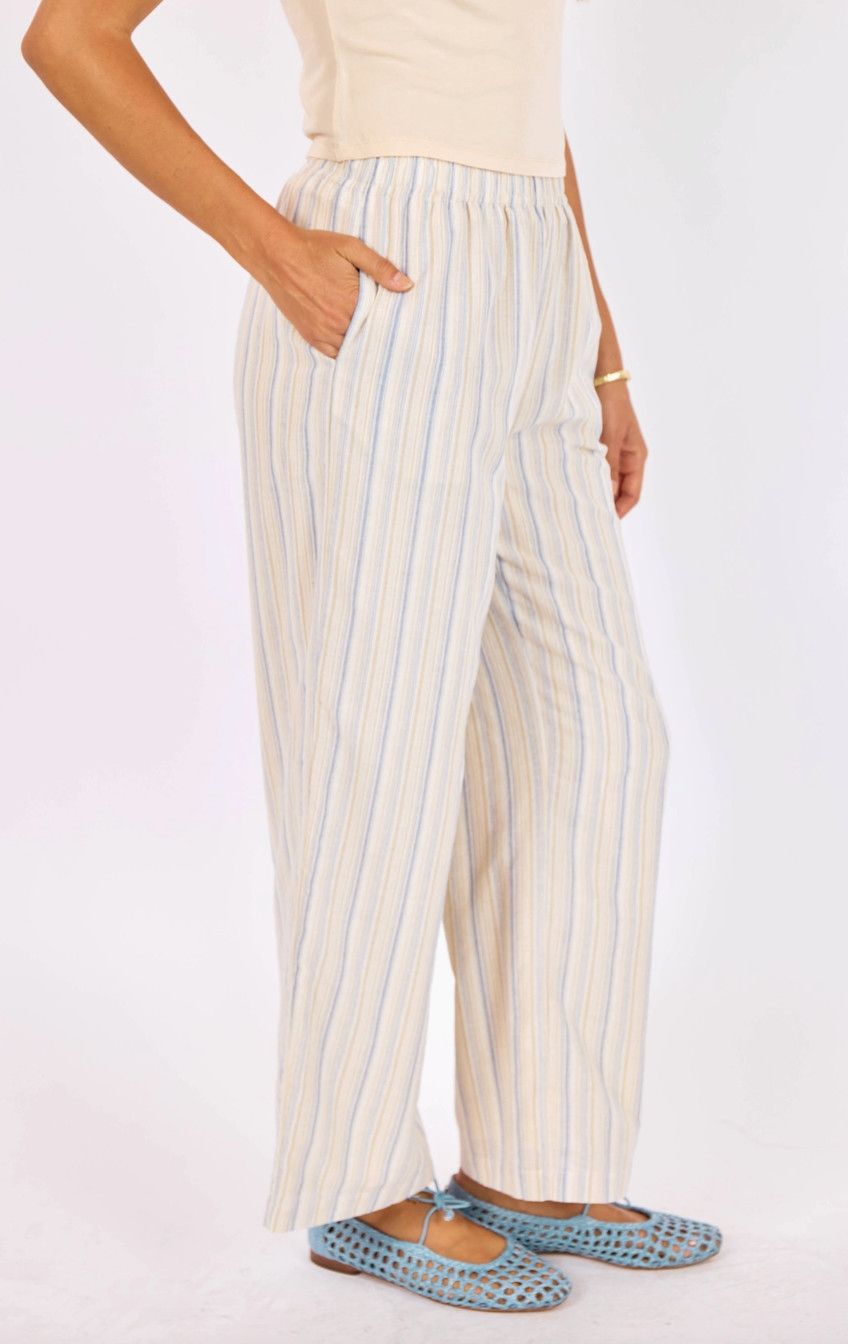 Blue Lands Pull on Pants
