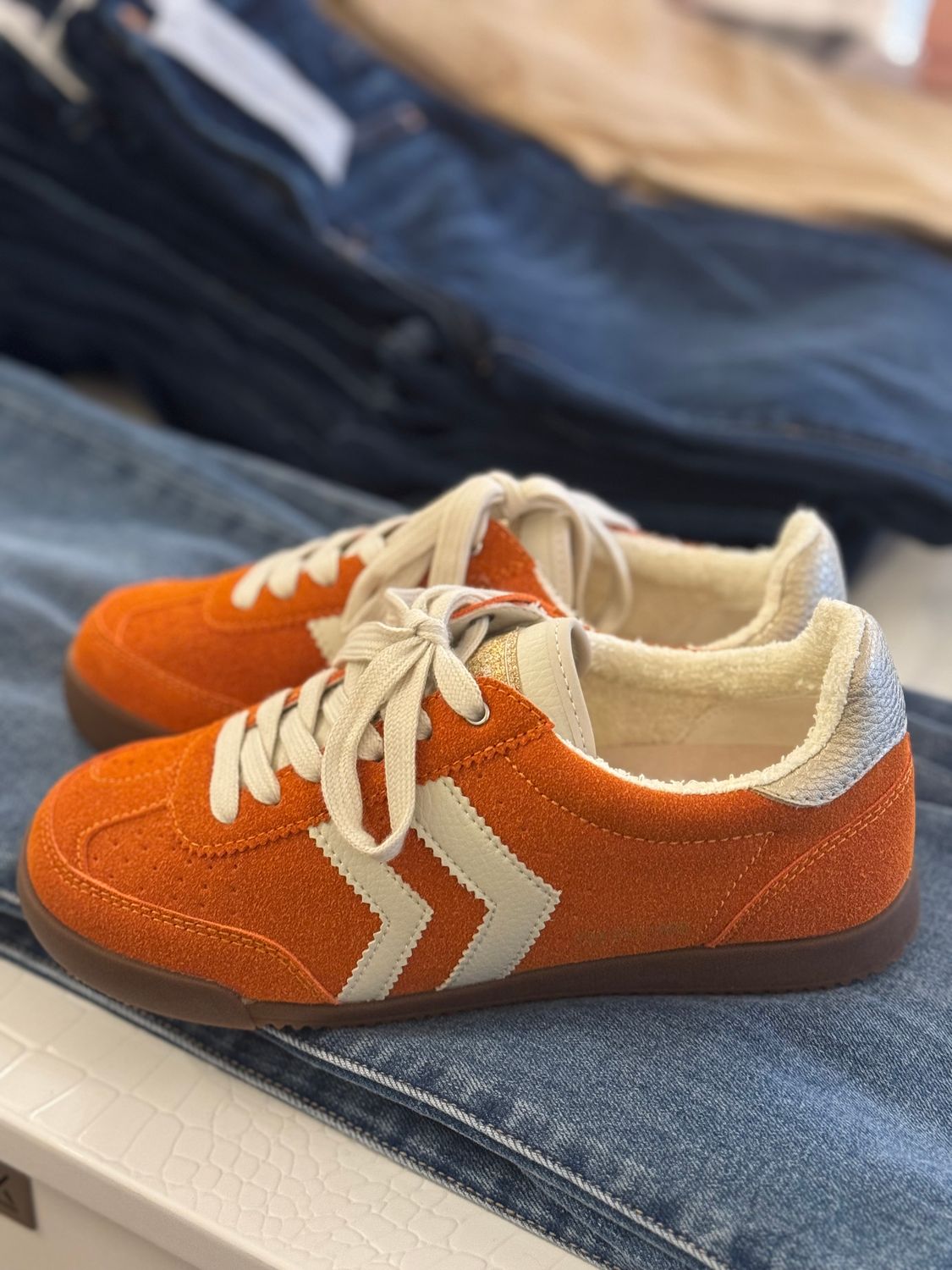Orange Neevan Sneaker