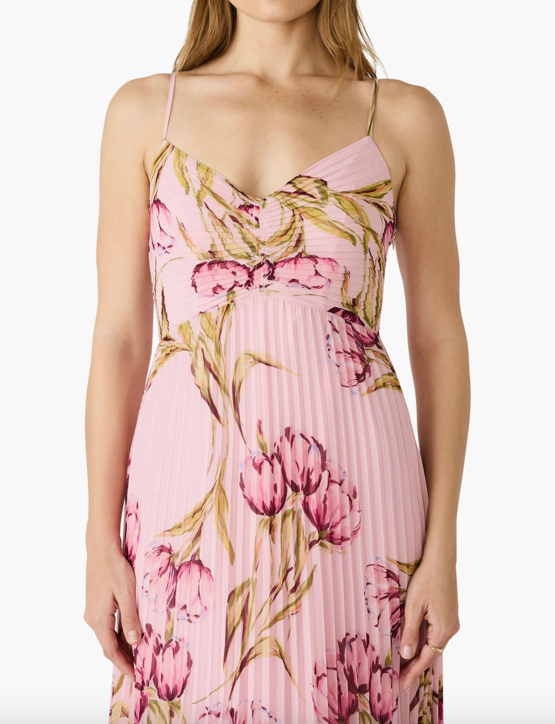 Pink Blossom Ray Midi