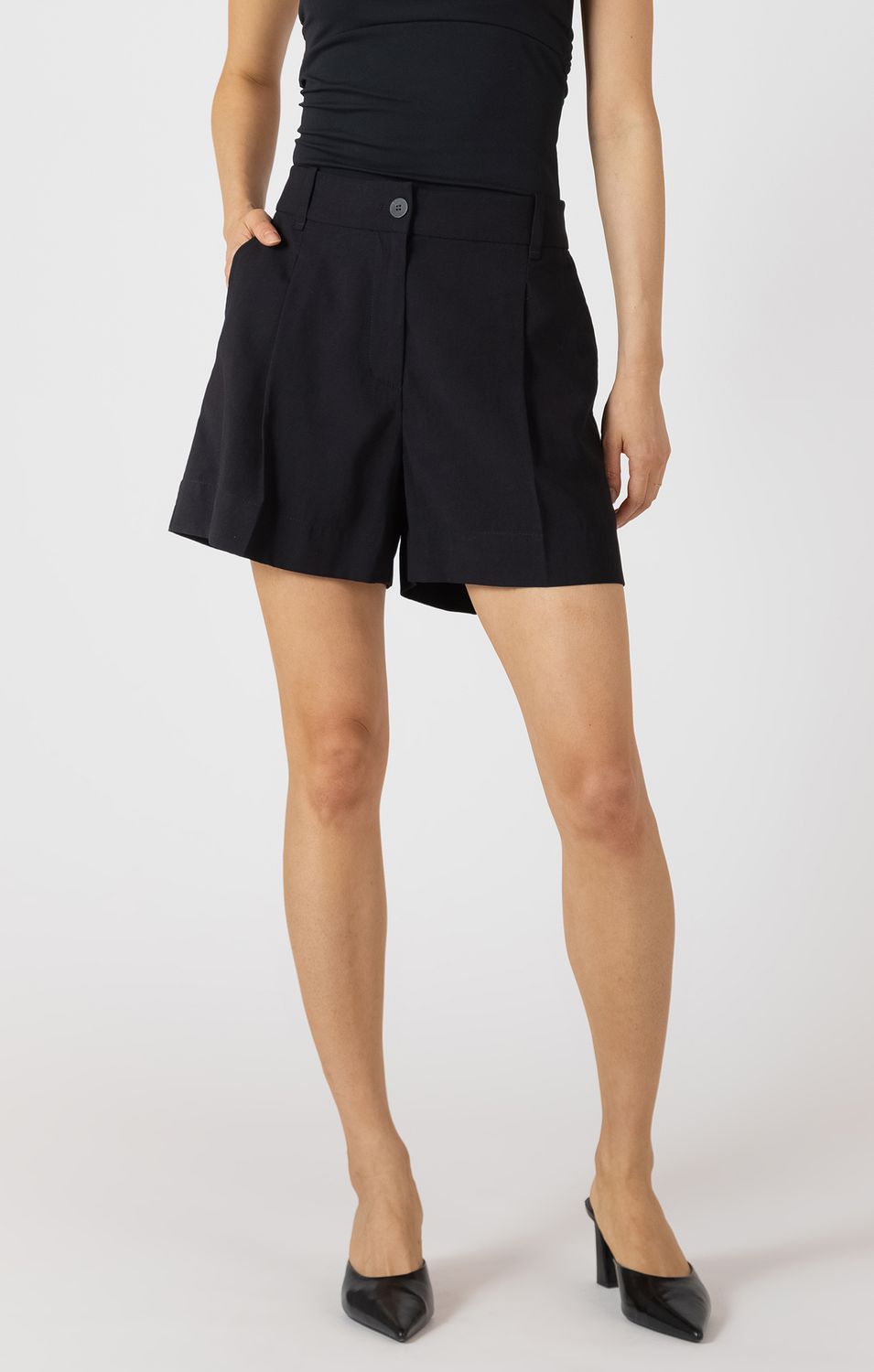 Black Dressy Shorts