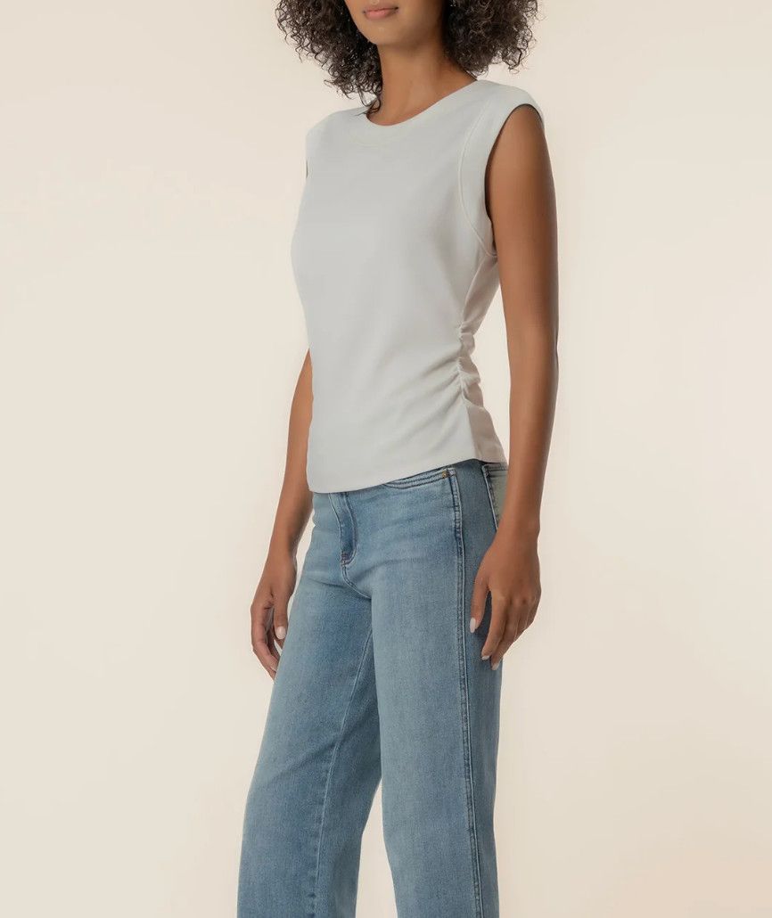 Ivory Ruching Rayna Top