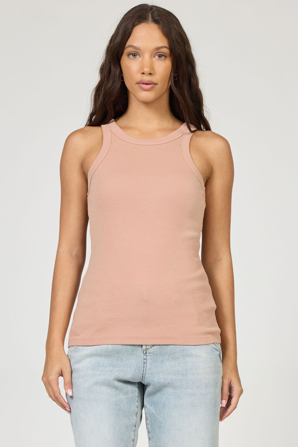 Pink Clay Tamia Tank
