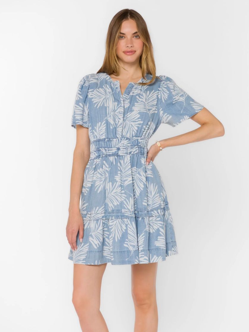 Palm Leaf Stilla Dress