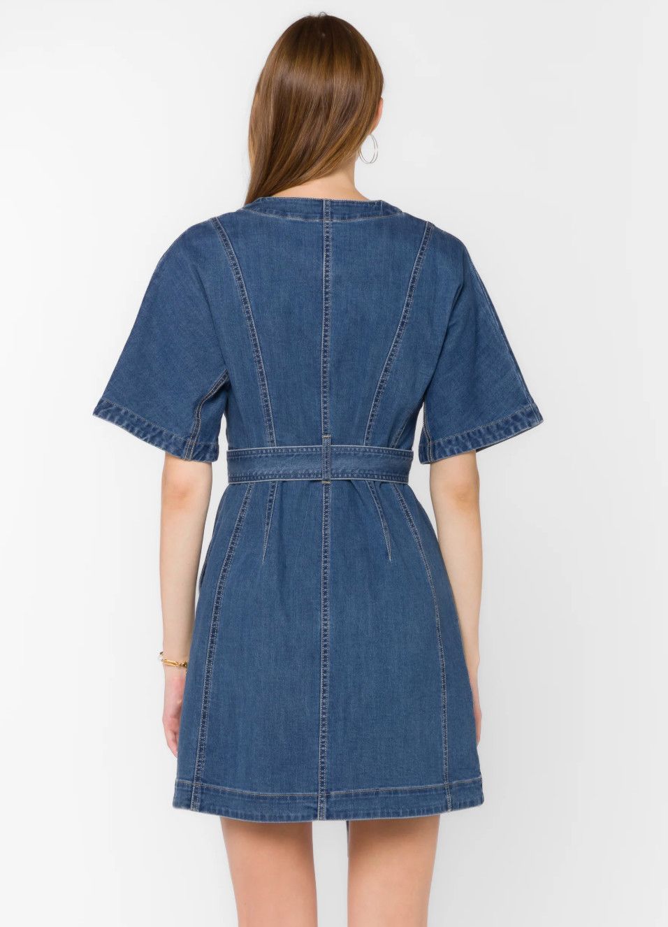 Vintage Havana Kaulana Denim Dress