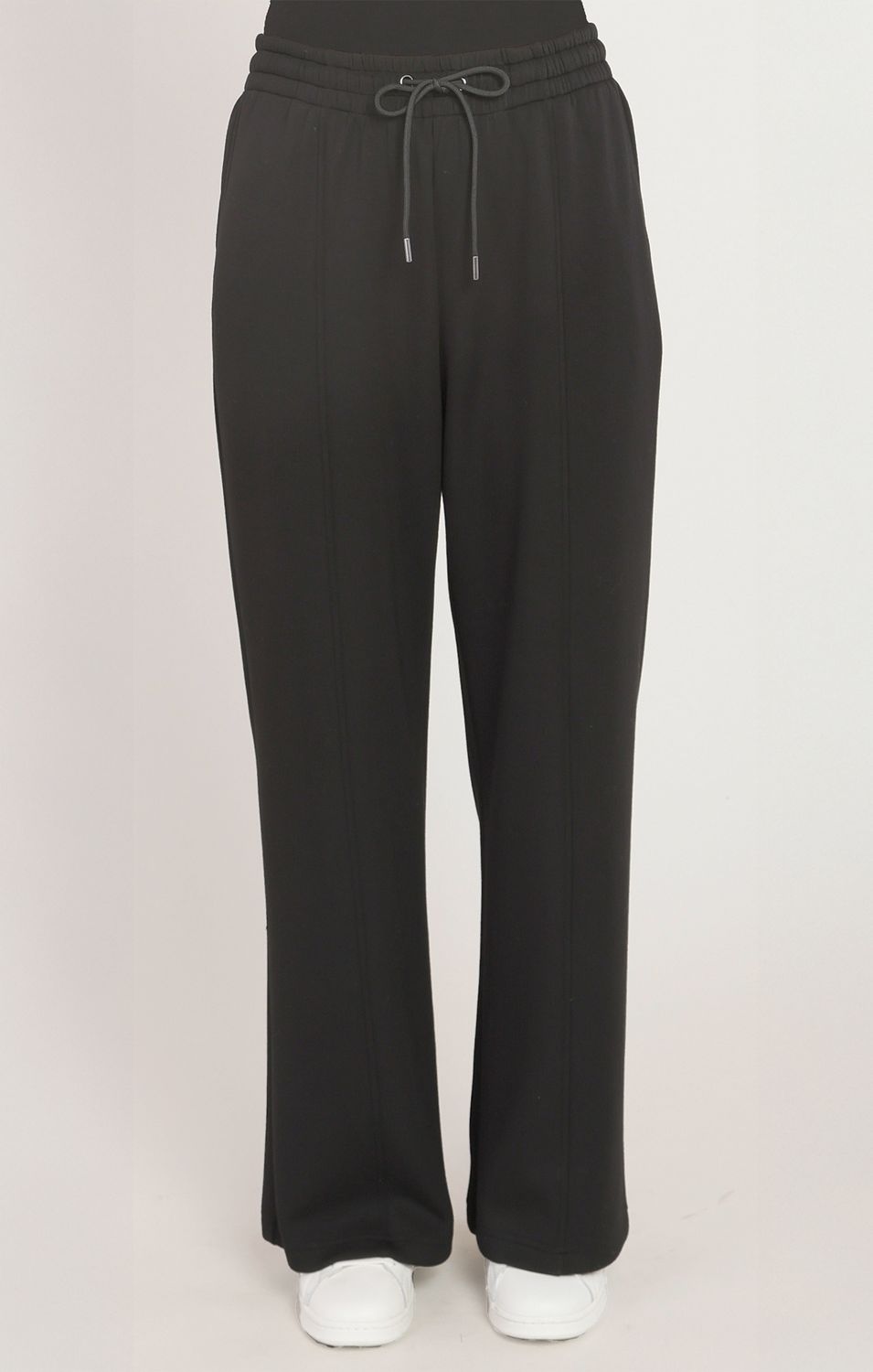 Black Scuba Pull on Pants