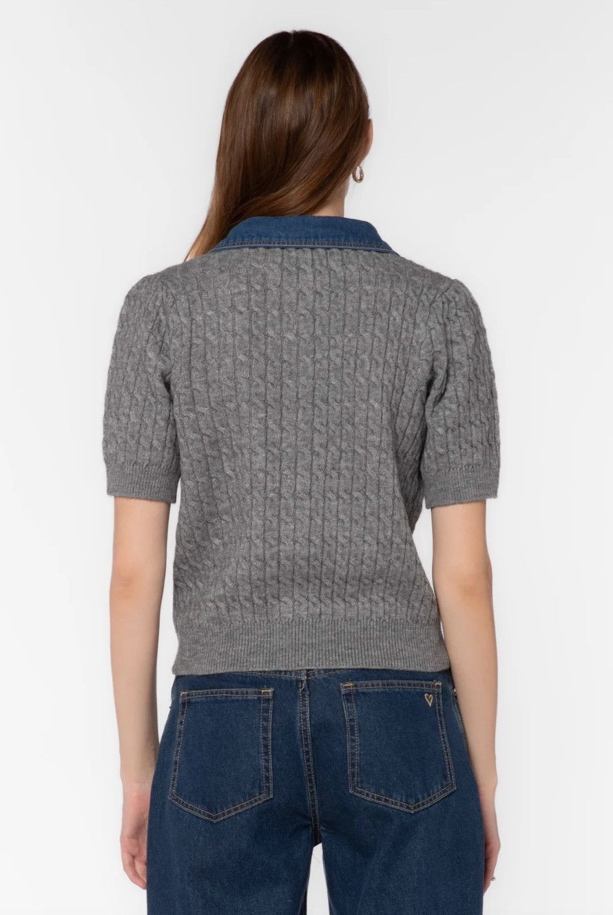Heather Grey Rosie Cardigan