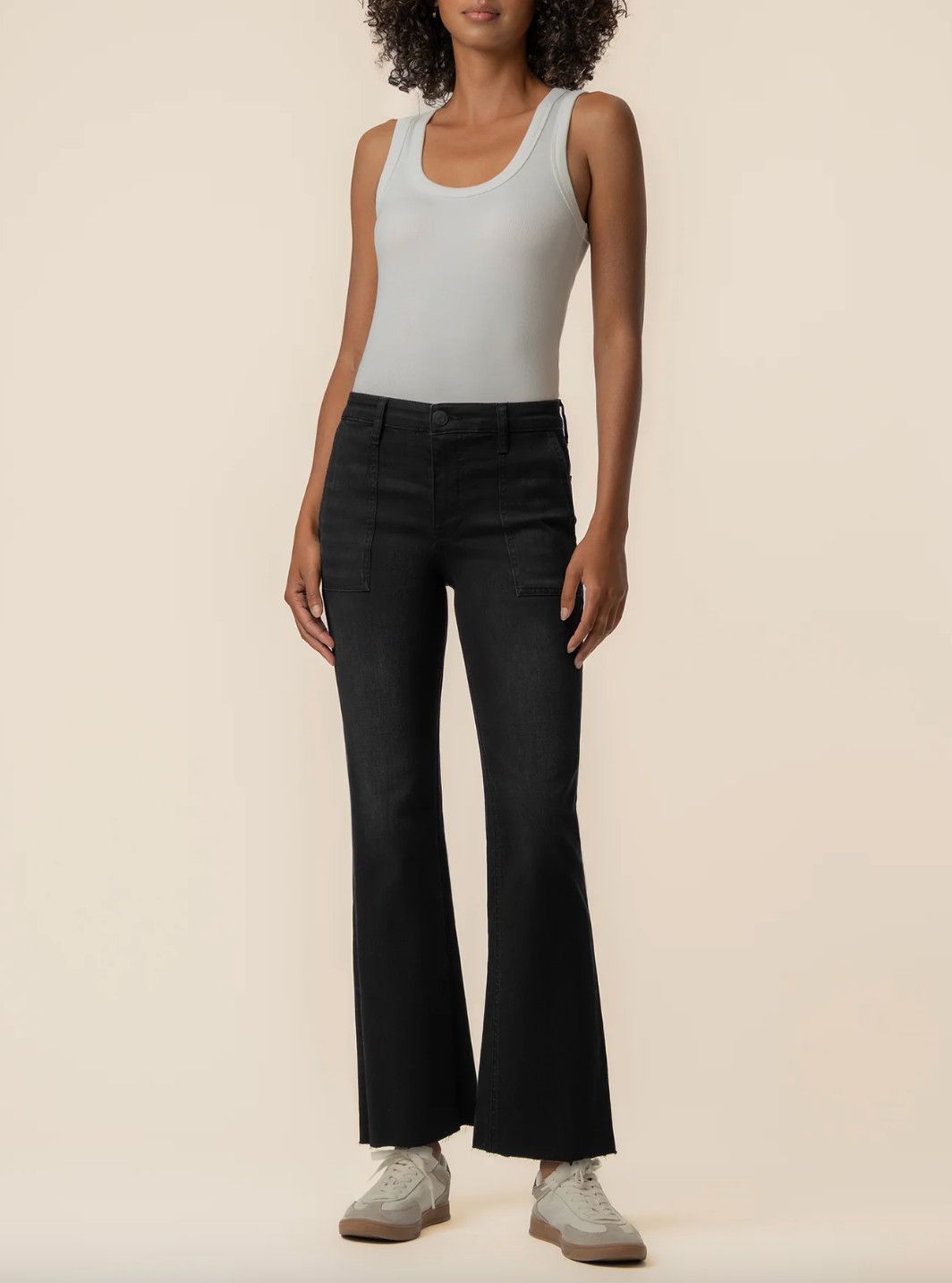 Portrait Kelsey High Rise Ankle Flare
