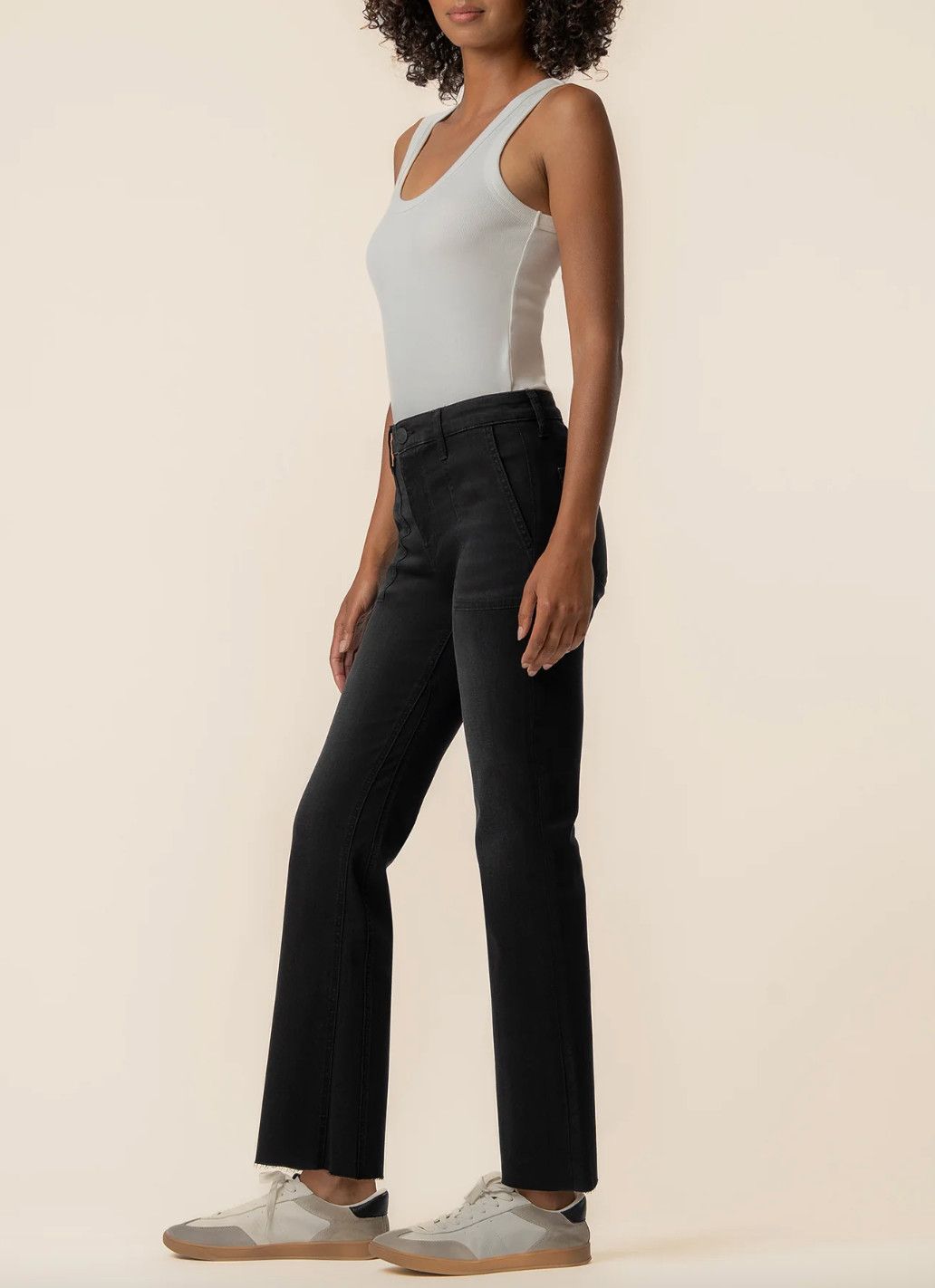 Portrait Kelsey High Rise Ankle Flare