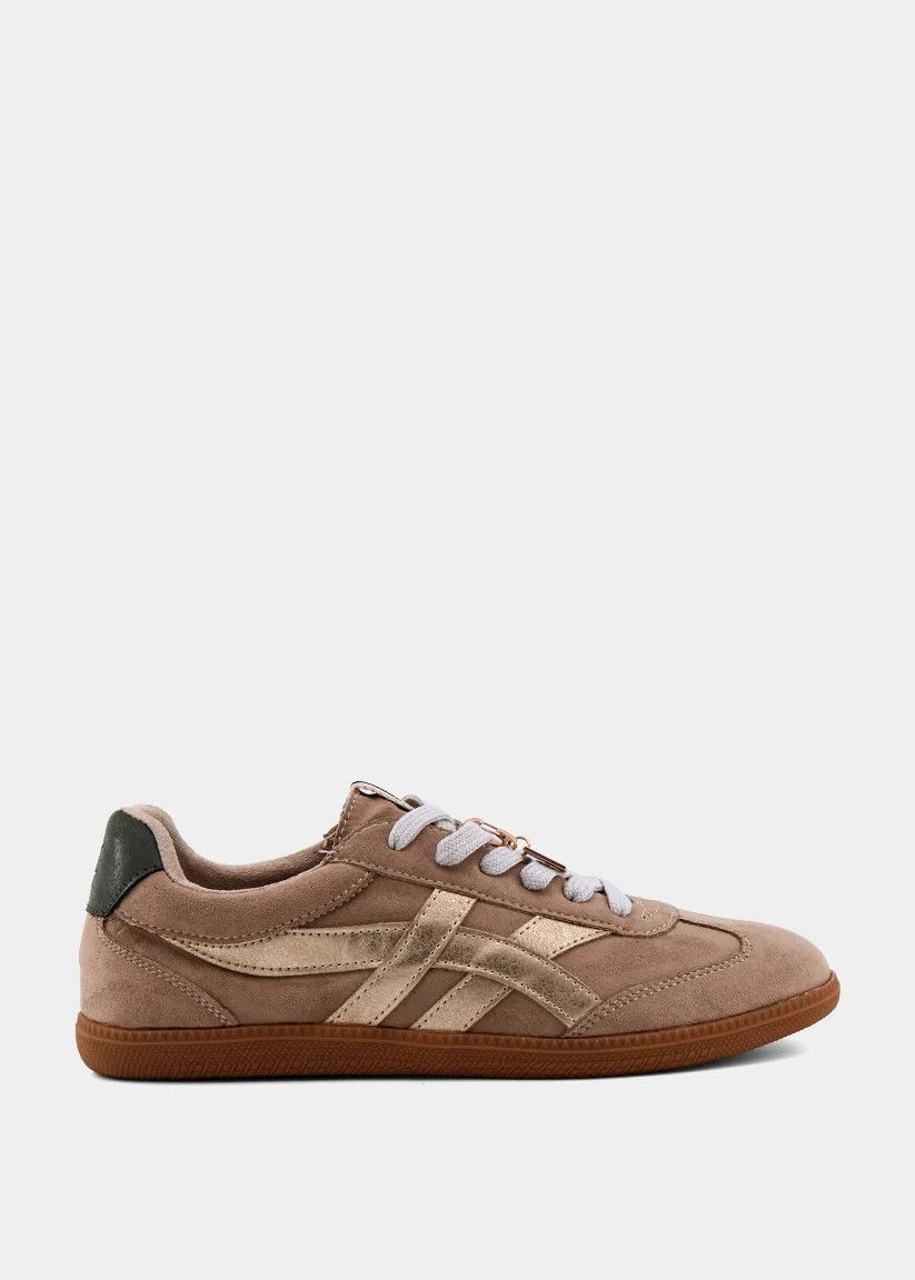 Mink Suede Sasha Sneakers